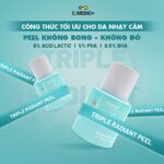 Triple Radiant Peel – Công thức tối ưu cho da nhạy cảm, tái tạo và phục hồi